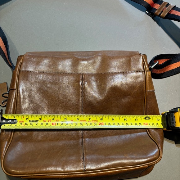 Coach Metropolitan Tan Leather Crossbody Messenger Bag Sz OS - Picture 14 of 16